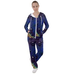 Peacock Feather Retina Mac Women s Tracksuit by Ket1n9