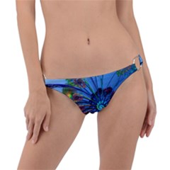 Top Peacock Feathers Ring Detail Bikini Bottoms by Ket1n9