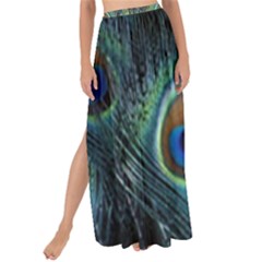 Feathers Art Peacock Sheets Patterns Maxi Chiffon Tie-up Sarong by Ket1n9