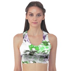 Horse Horses Animal World Green Fitness Sports Bra by Ket1n9