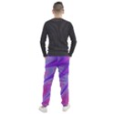 Purple Star Sun Sunshine Fractal Men s Jogger Sweatpants View2