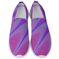 Purple Star Sun Sunshine Fractal Men s Slip On Sneakers by Ket1n9