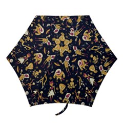Alien Surface Pattern Mini Folding Umbrellas by Ket1n9