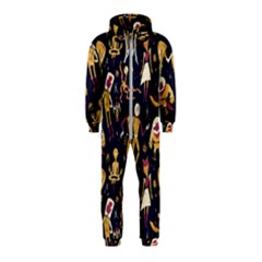 Alien Surface Pattern Hooded Jumpsuit (kids) by Ket1n9