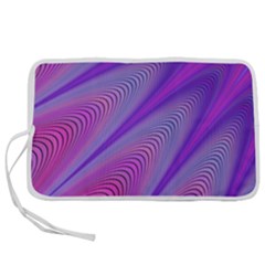 Purple Star Sun Sunshine Fractal Pen Storage Case (m) by Ket1n9