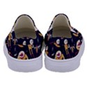 Alien Surface Pattern Kids  Canvas Slip Ons View4