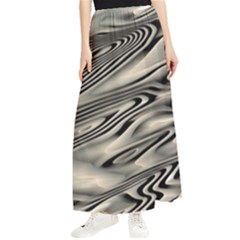 Alien Planet Surface Maxi Chiffon Skirt by Ket1n9