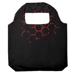 Abstract Pattern Honeycomb Premium Foldable Grocery Recycle Bag by Ket1n9