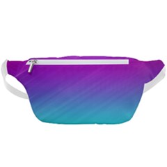 Background Pink Blue Gradient Waist Bag 