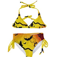 Halloween Night Terrors Kids  Classic Bikini Set by Ket1n9