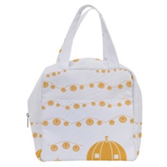 Pumpkin Halloween Deco Garland Boxy Hand Bag by Ket1n9