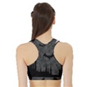 Halloween Background Halloween Scene Sports Bra with Border View2