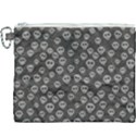 Skull Halloween Background Texture Canvas Cosmetic Bag (XXXL) View1