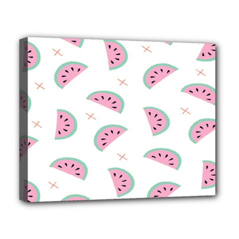 Watermelon Wallpapers  Creative Illustration And Patterns Deluxe Canvas 20  X 16  (stretched)