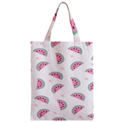 Watermelon Wallpapers  Creative Illustration And Patterns Zipper Classic Tote Bag by Ket1n9