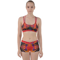 Casanova Abstract Art-colors Cool Druffix Flower Freaky Trippy Perfect Fit Gym Set by Ket1n9