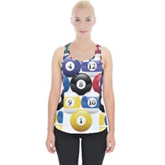 Abstract Vibrant Colour Botany Piece Up Tank Top