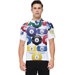 Abstract Vibrant Colour Botany Men s Short Sleeve Rash Guard