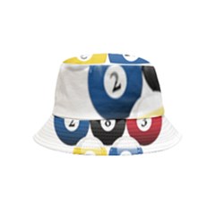 Abstract Vibrant Colour Botany Inside Out Bucket Hat (Kids)