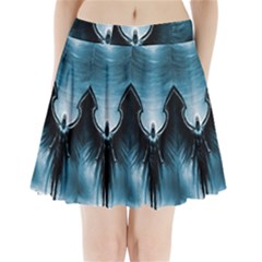 Rising Angel Fantasy Pleated Mini Skirt by Ket1n9