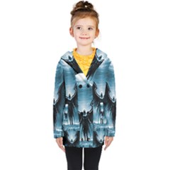 Rising Angel Fantasy Kids  Double Breasted Button Coat by Ket1n9