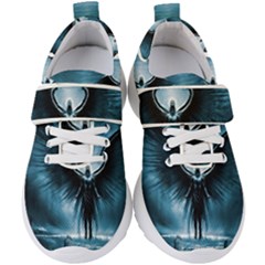 Rising Angel Fantasy Kids  Velcro Strap Shoes by Ket1n9