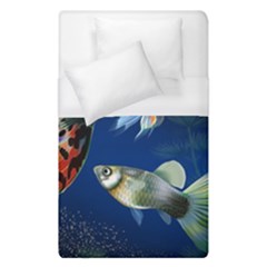 Marine Fishes Duvet Cover (single Size) by Ket1n9