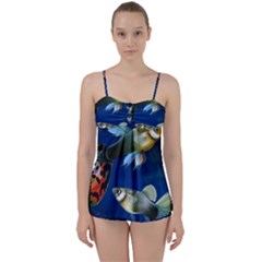 Marine Fishes Babydoll Tankini Set by Ket1n9