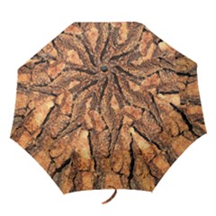 Bark Texture Wood Large Rough Red Wood Outside California Folding Umbrellas by Ket1n9