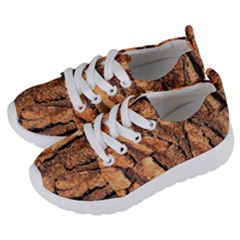 Bark Texture Wood Large Rough Red Wood Outside California Kids  Lightweight Sports Shoes by Ket1n9