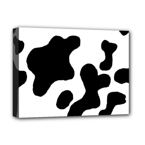 Cow Pattern Deluxe Canvas 16  X 12  (stretched) 