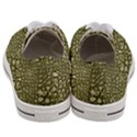 Aligator Skin Men s Low Top Canvas Sneakers View4