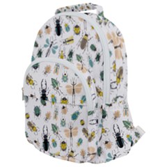 Insect Animal Pattern Rounded Multi Pocket Backpack by Ket1n9