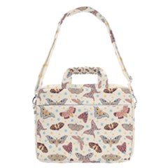 Pattern With Butterflies Moths Macbook Pro 13  Shoulder Laptop Bag 