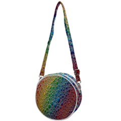 Bubbles Rainbow Colourful Colors Crossbody Circle Bag