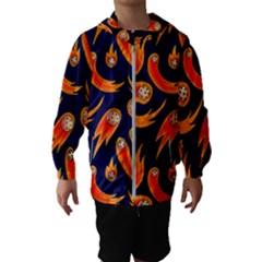 Space Patterns Pattern Kids  Hooded Windbreaker by Hannah976