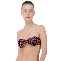 Space Patterns Pattern Classic Bandeau Bikini Top 