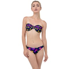 Space Patterns Classic Bandeau Bikini Set by Hannah976