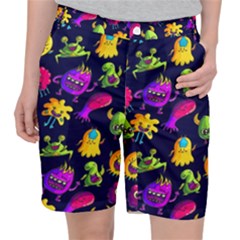 Space Patterns Women s Pocket Shorts