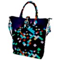 Dance Floor Buckle Top Tote Bag View1