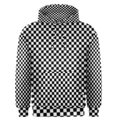 Black And White Checkerboard Background Board Checker Men s Core Hoodie by Hannah976
