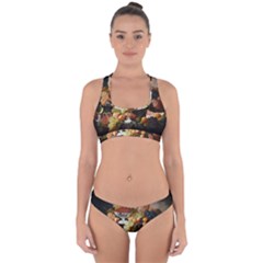 Abundance Of Fruit Severin Roesen Cross Back Hipster Bikini Set by Hannah976