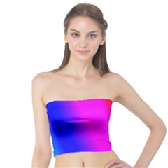 Multi Color Rainbow Background Tube Top by Hannah976