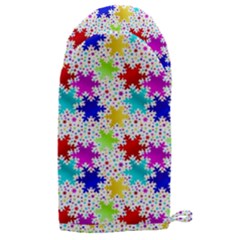Snowflake Pattern Repeated Microwave Oven Glove by Hannah976