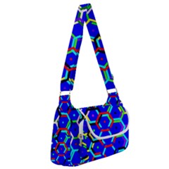 Blue Bee Hive Pattern Multipack Bag by Hannah976