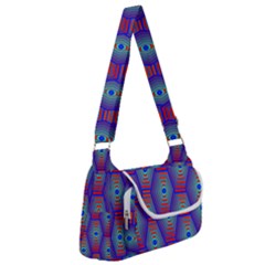Red Blue Bee Hive Pattern Multipack Bag