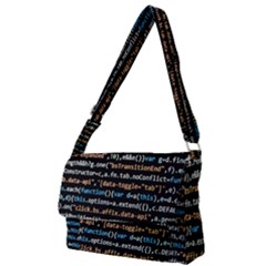 Close Up Code Coding Computer Full Print Messenger Bag (s) by Hannah976