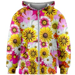 Flowers Blossom Bloom Nature Plant Kids  Zipper Hoodie Without Drawstring by Hannah976