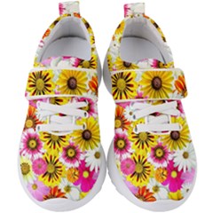 Flowers Blossom Bloom Nature Plant Kids  Velcro Strap Shoes by Hannah976