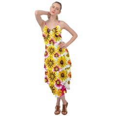 Flowers Blossom Bloom Nature Plant Layered Bottom Dress by Hannah976